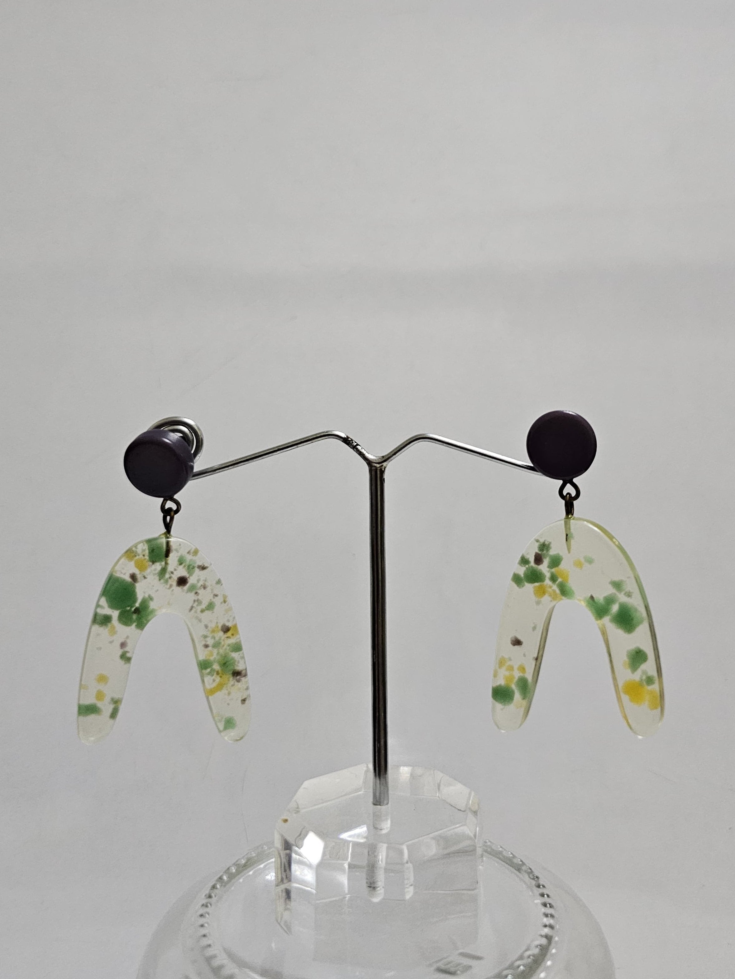 U-shaped Resin Earring